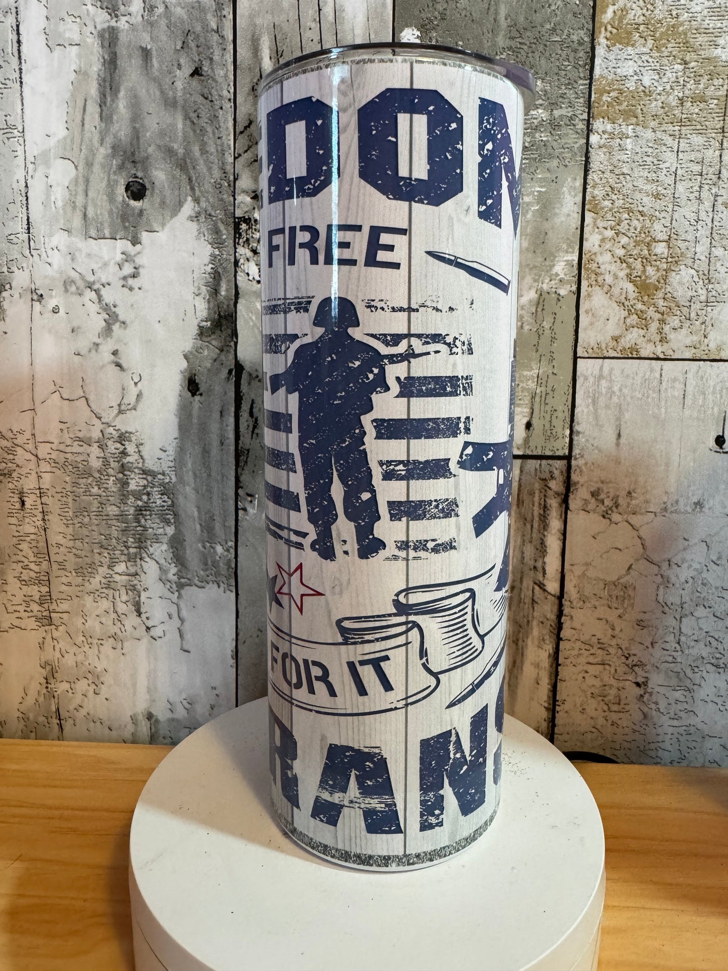 20oz sublimation Freedom