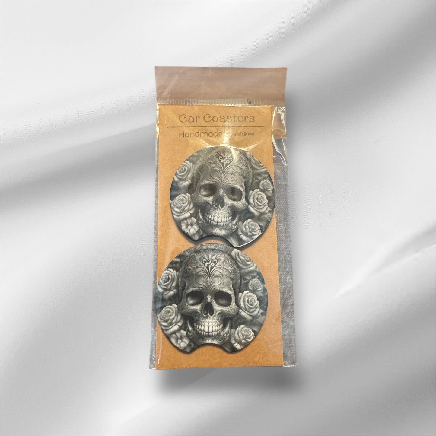 Skull 1 car coaster Decor