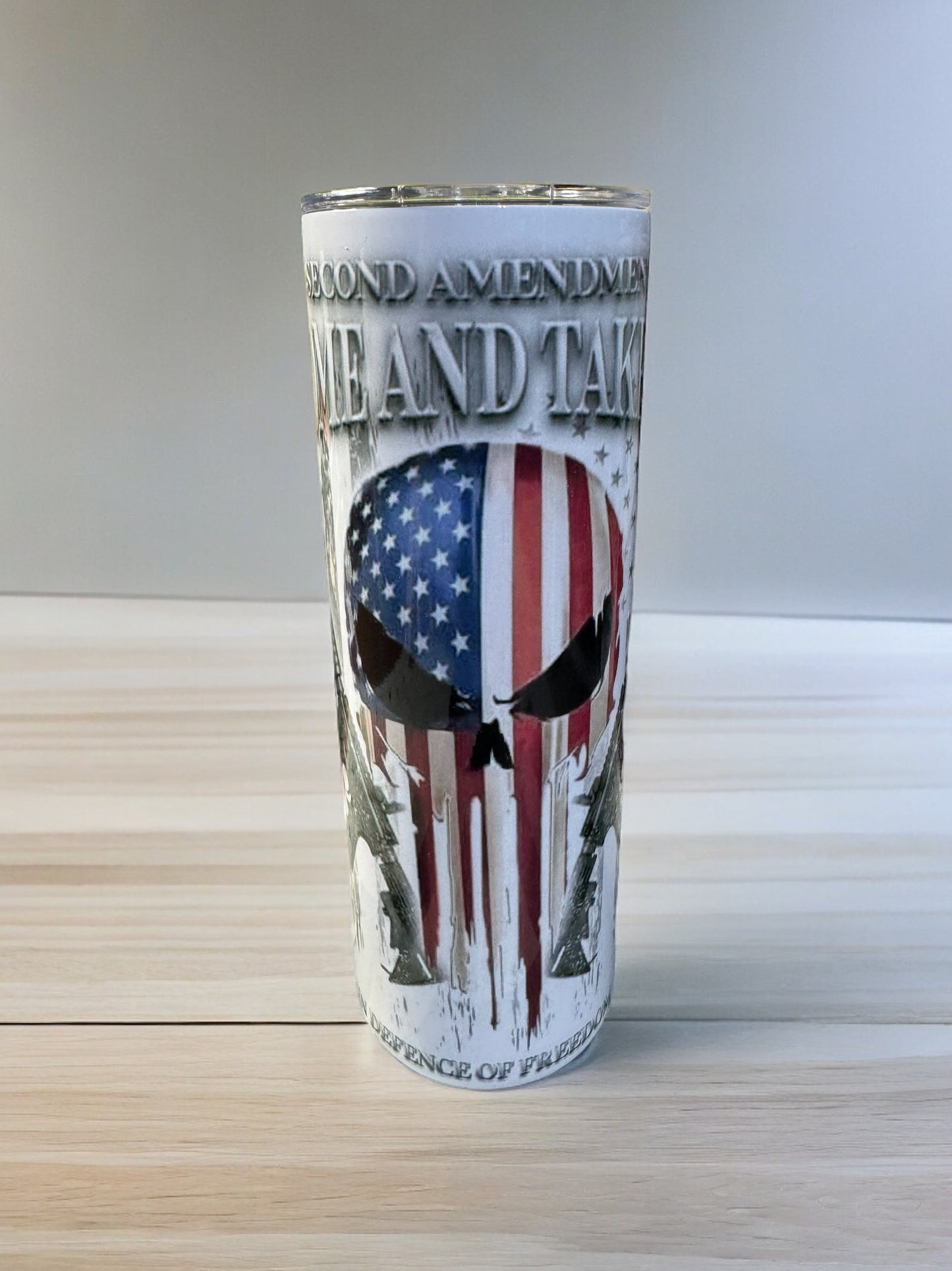 20oz sublimation second amendment Tumbler