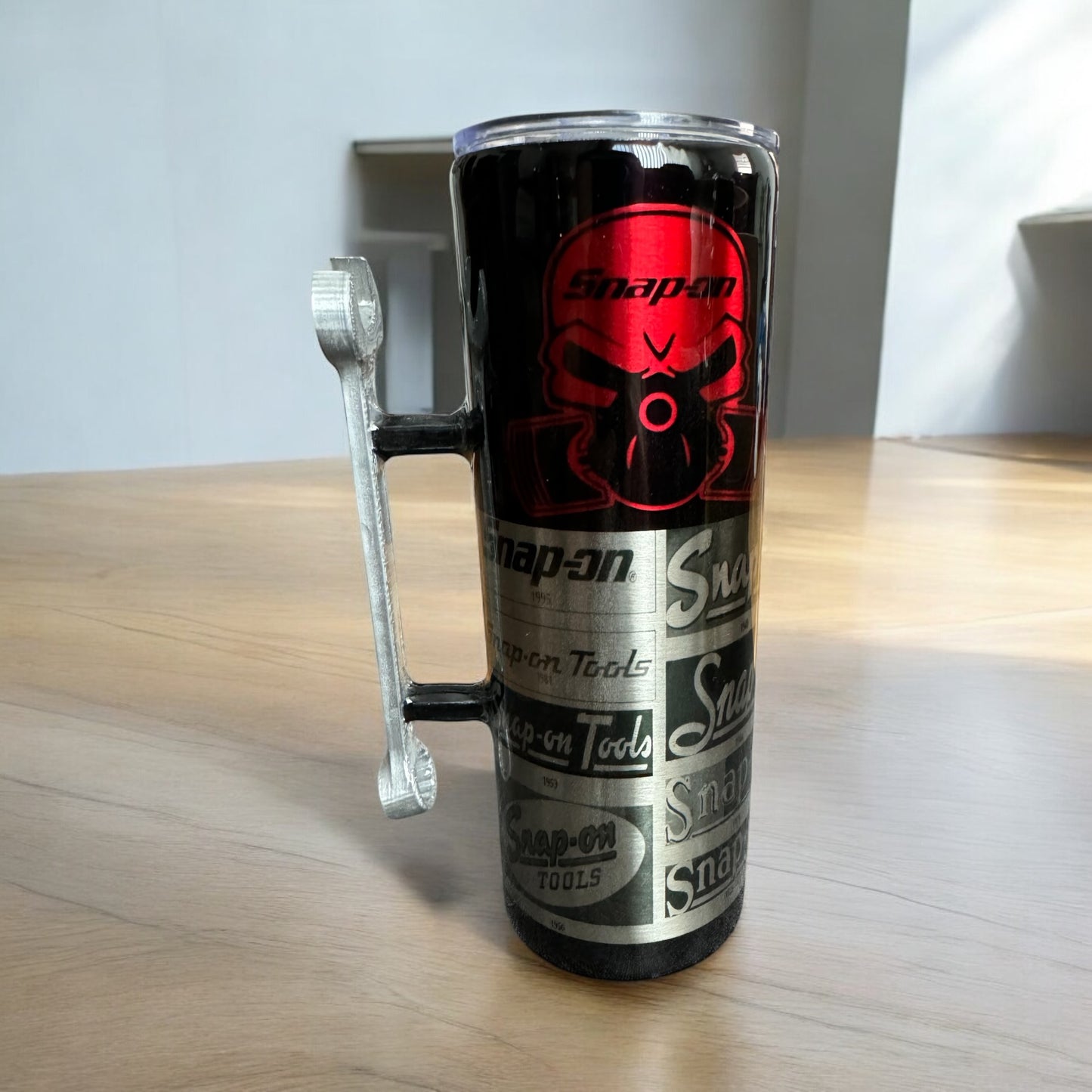 Snap-on 20oz epoxy Tumbler with wrench handle