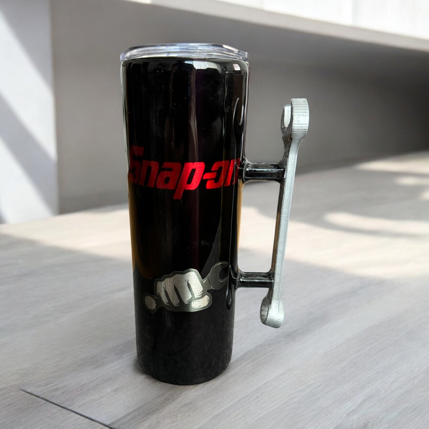 Snap-on 20oz epoxy Tumbler with wrench handle