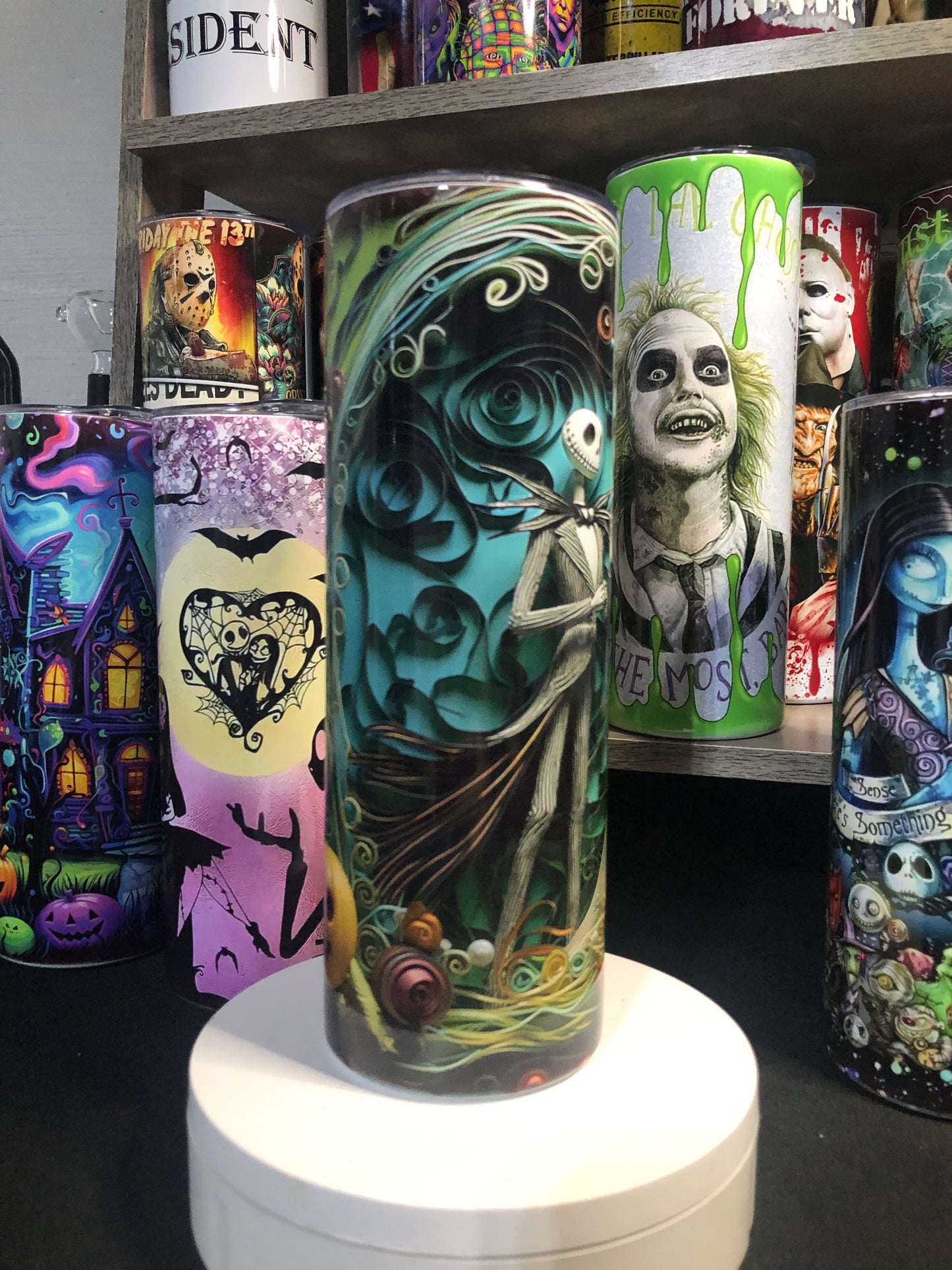 20oz Sublimation Jack & Sally