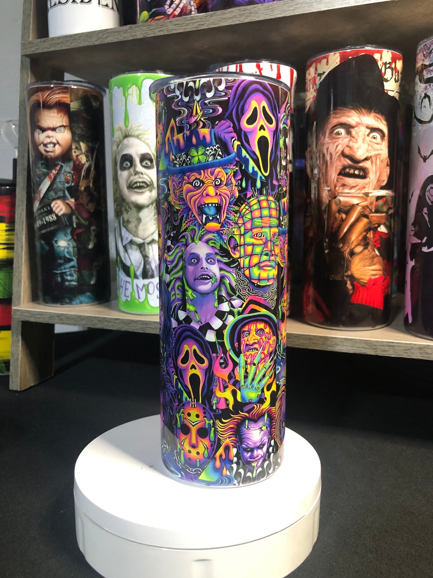 20oz Sublimation Multiple Killers on 1 tumbler