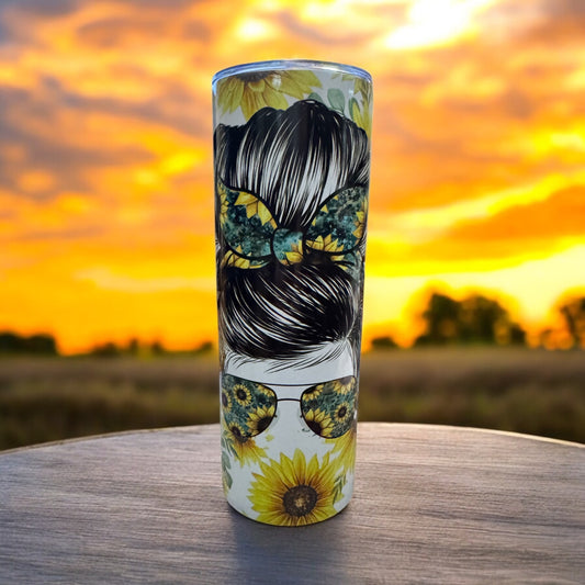 Sunflower Mama 20oz sublimation Tumbler