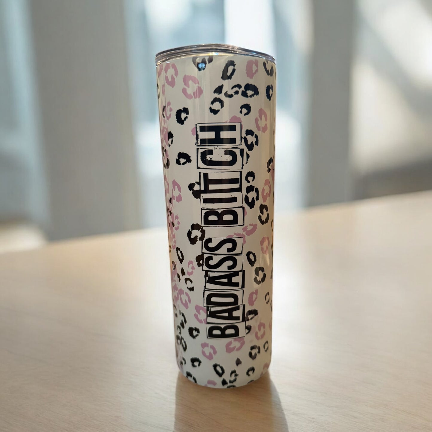 Badass Bitch sublimation 20oz Tumbler