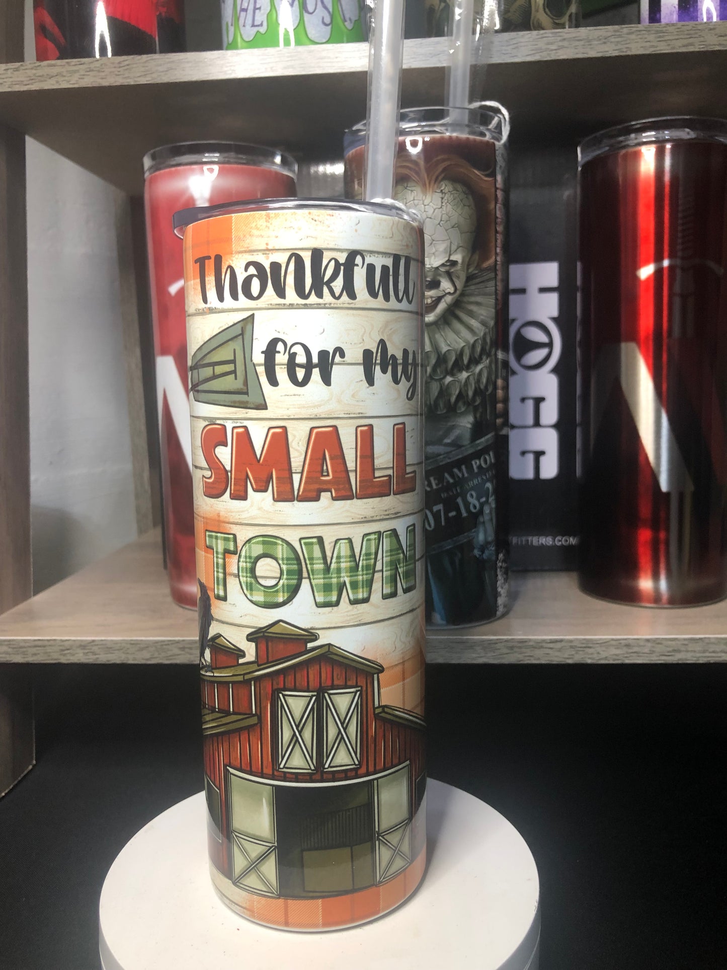 20oz Sublimation Small Town