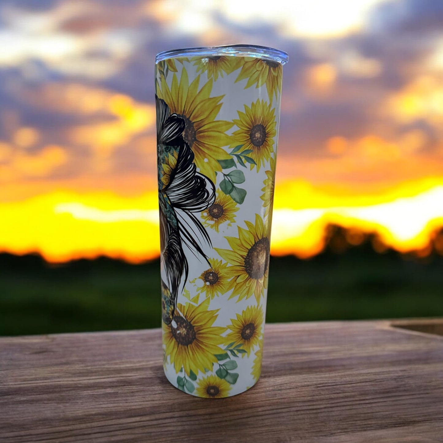 Sunflower Mama 20oz sublimation Tumbler