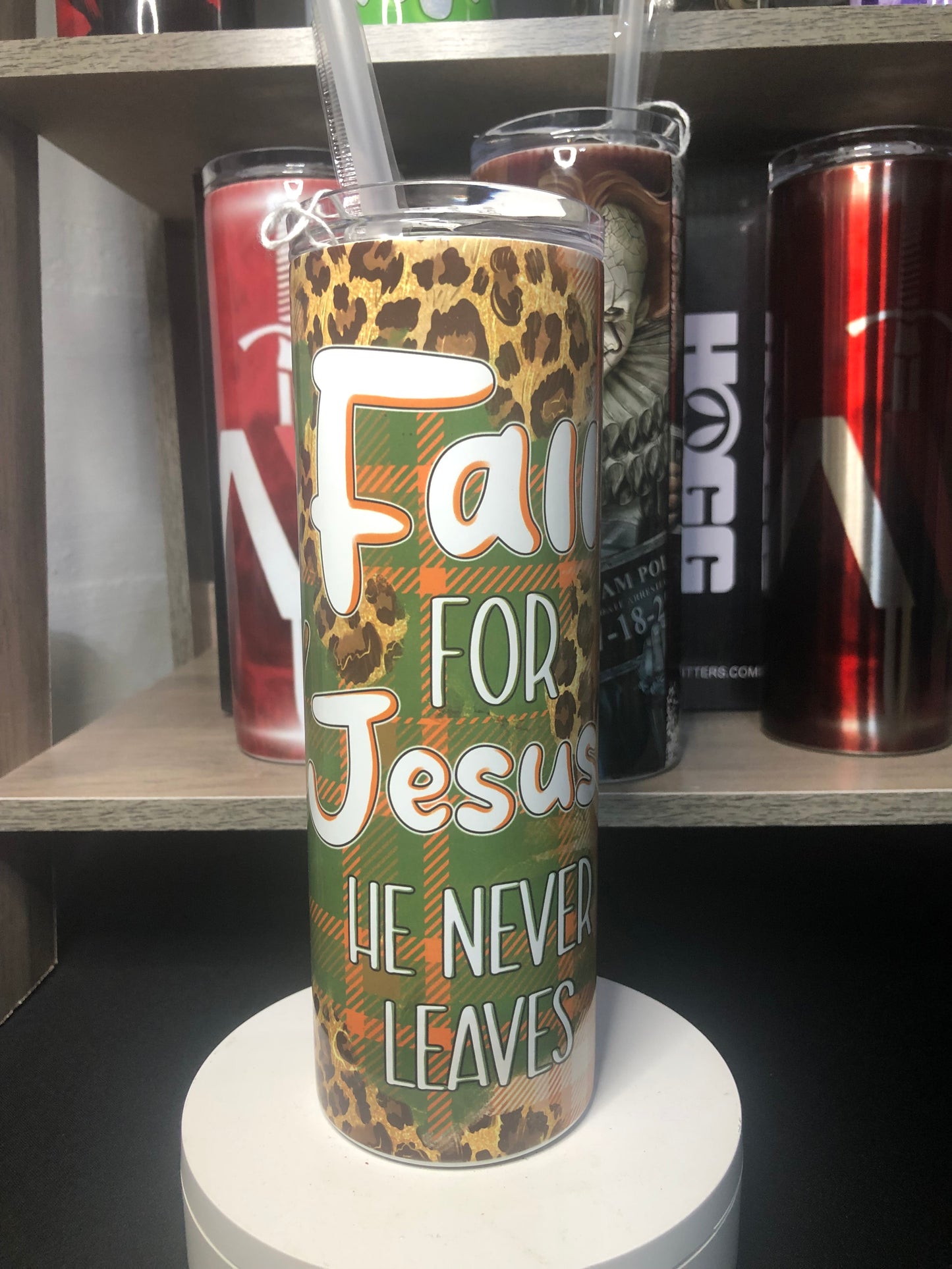 20oz Sublimation Fall for Jesus