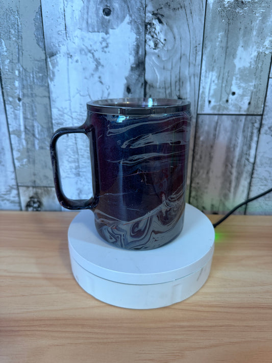 10oz Epoxy/Hydro Dipped coffee cup