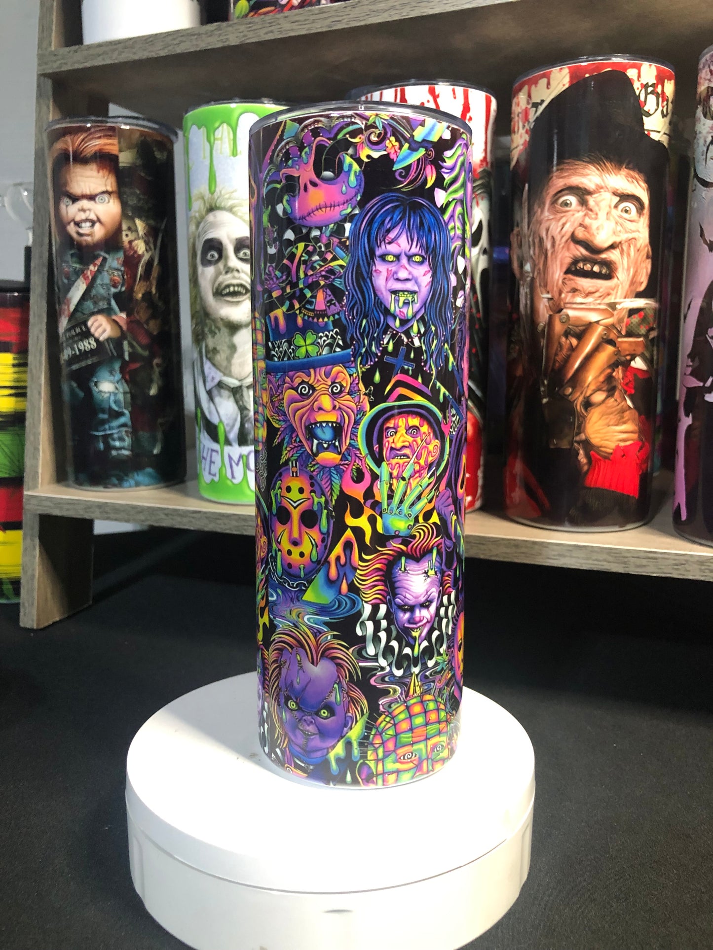 20oz Sublimation Multiple Killers on 1 tumbler