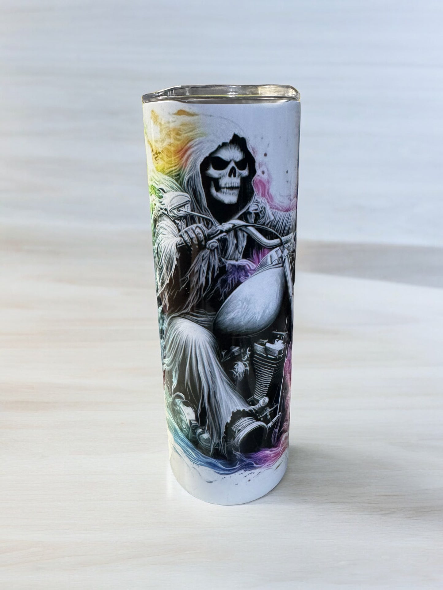 20oz sublimation skeletal rider