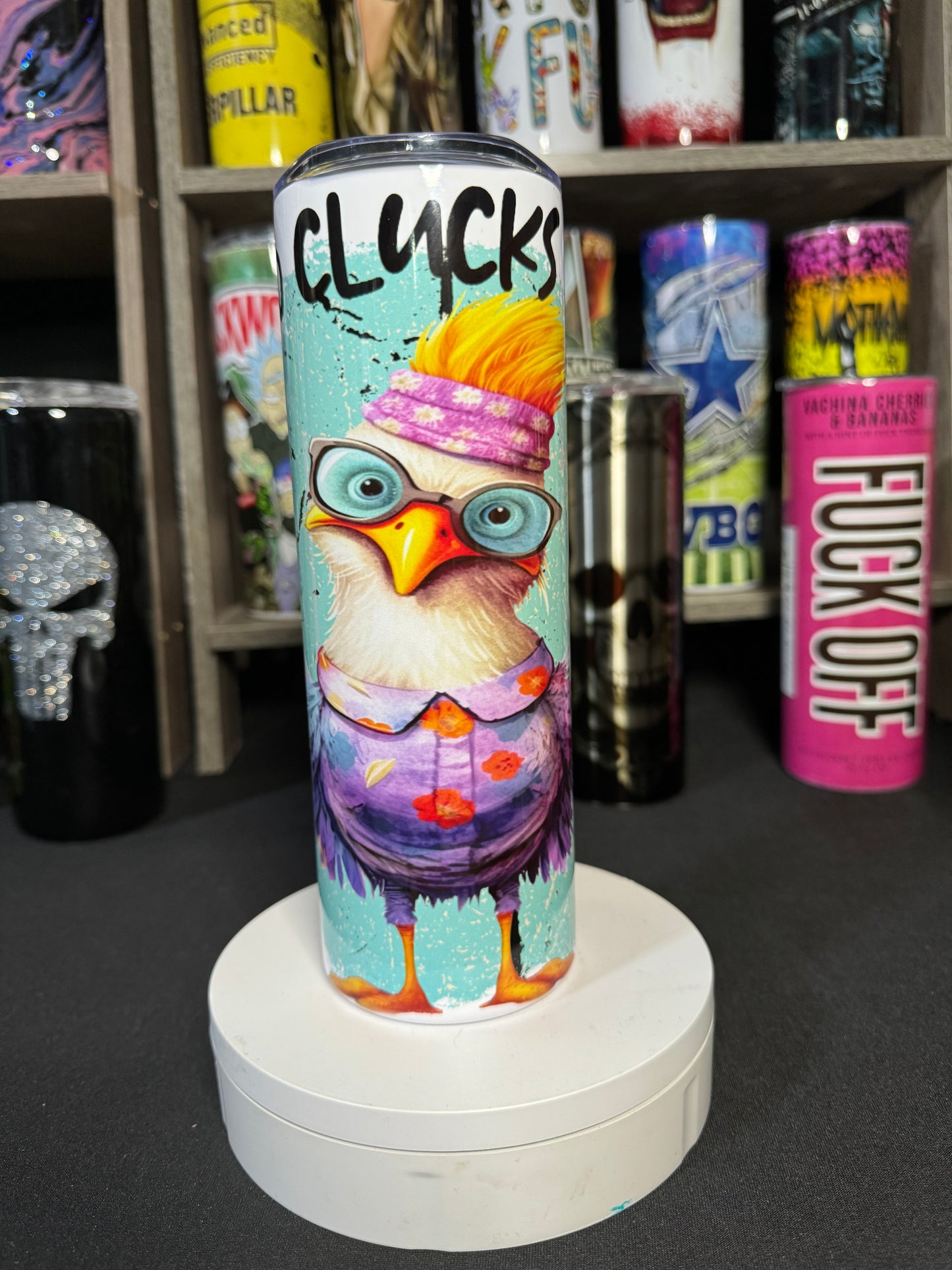 20oz sublimation zero clucks left